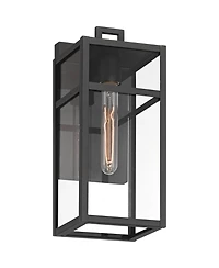 John Timberland San Lucas 14 High Modern Outdoor Wall Light Fixture Mount Porch House Weatherproof Sand Glass Shade