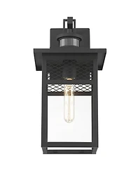 John Timberland Torse High Textured Motion Sensor Outdoor Wall Light