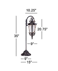 John Timberland Casa Marseille Bronze Led Landscape Path Light