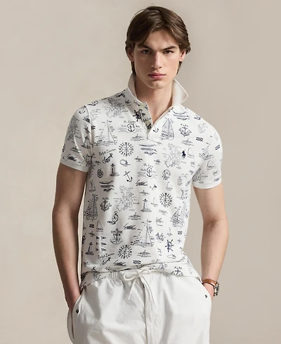 Polo Ralph Lauren Men's Classic-Fit Nautical Mesh Shirt