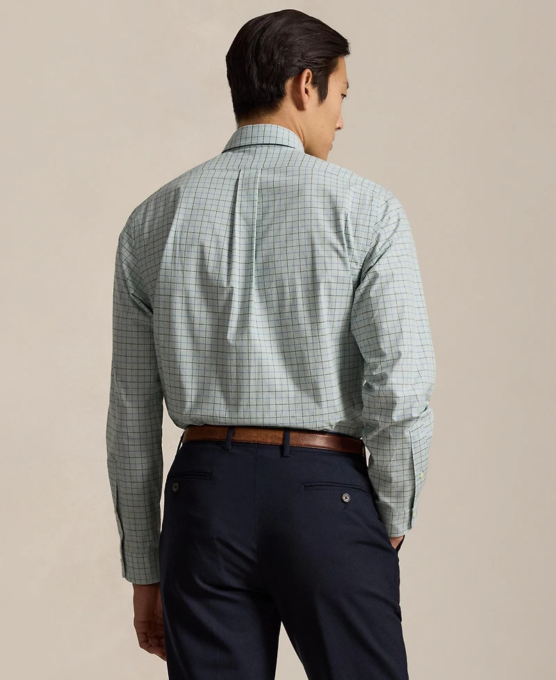 Polo Ralph Lauren Classic-Fit Checked Stretch Poplin Shirt
