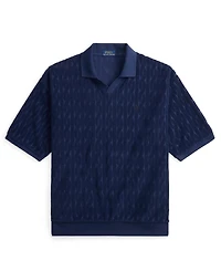 Polo Ralph Lauren Men's Relaxed-Fit Cable-Knit Terry Shirt