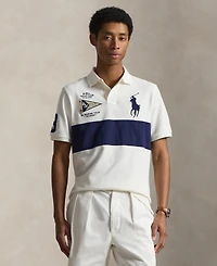 Polo Ralph Lauren Men's Custom Slim-Fit Big Pony Mesh Shirt