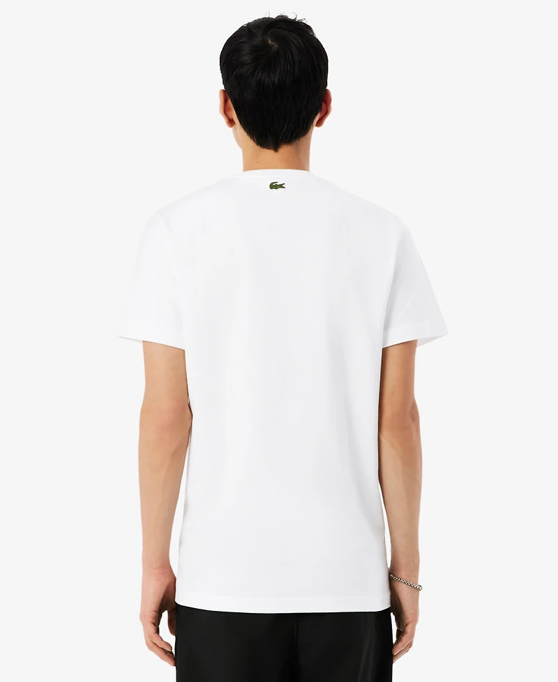Lacoste Men's Crewneck Short-Sleeve Cotton T-Shirt