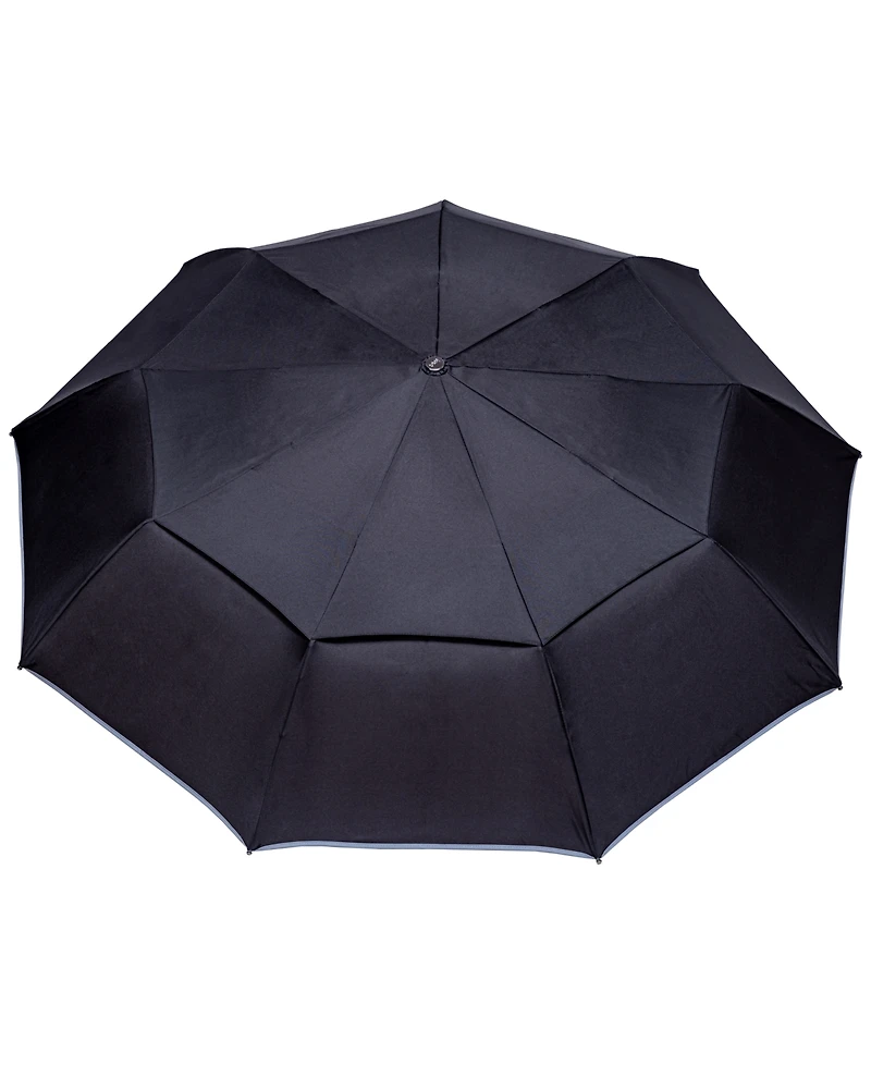 Totes Auto Open and Close Vented Folding Umbrella