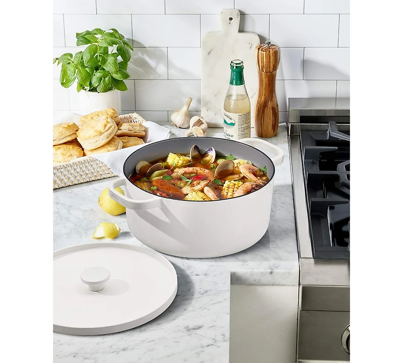 The Cellar Enameled Cast Iron 6-Qt. Dutch Oven, Exclusively at Macy's