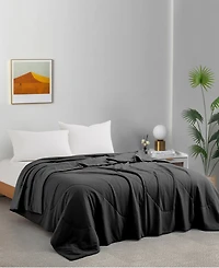 Unikome Oversize Reversible Ultra Soft Waffle Cooling Blanket, King