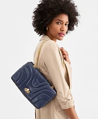 I.n.c. International Concepts Soft Ajae Wave Quilt Crossbody Handbag, Macy's Exclusive