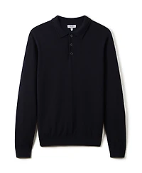 Reiss Men's Merino Wool Polo Shirt