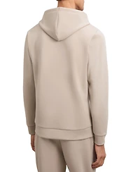 Reiss Men's Premium Interlock Drawstring Hoodie
