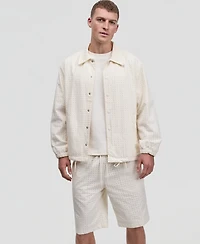 Mode of One Men's Eyelet Coach Jacket, Macy's Exclusive