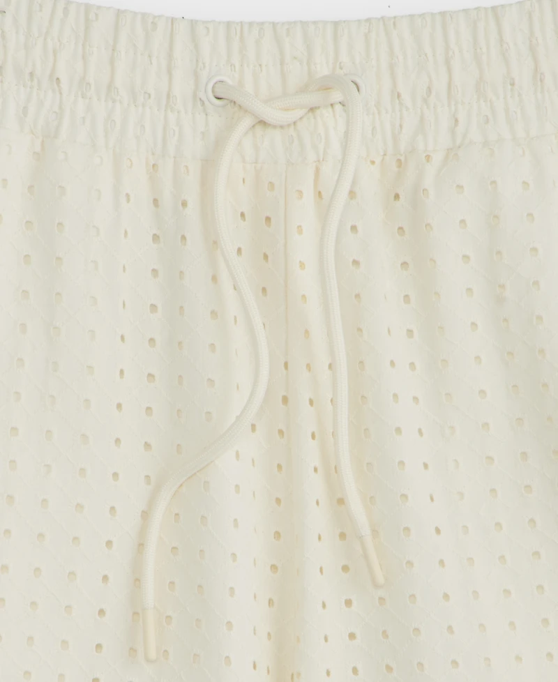 Mode of One Men's Eyelet 11" Drawstring Shorts, Macy's Exclusive