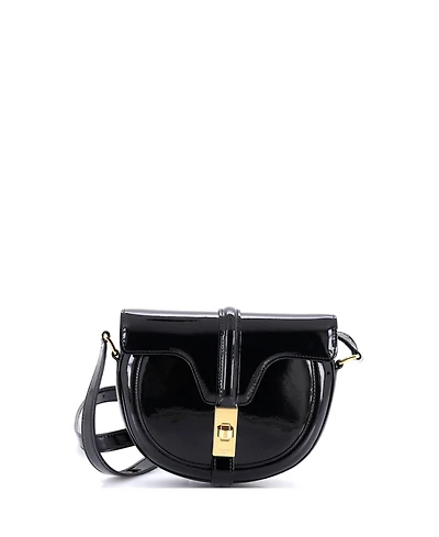 Pre-Owned Celine Small Besace 16 Bag Patent