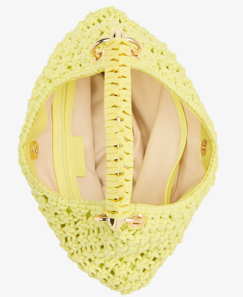 I.n.c. International Concepts Eedenn Crochet Hobo Handbag with Small Wallet, Macy's Exclusive
