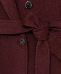 Reiss Women's Double-Breasted Blindseam Wool-Blend Coat