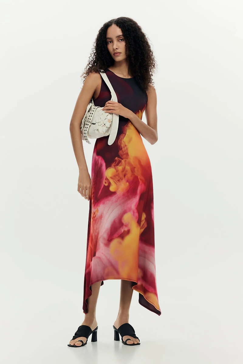 Desigual Women's Asymmetric sleeveless dress
