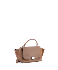 Pre-Owned Celine Small Trapeze Bag Leather