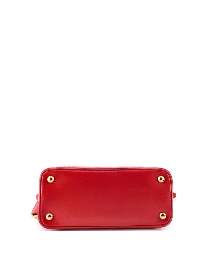 Pre-Owned Prada Small Promenade Bag Vernice Saffiano Leather