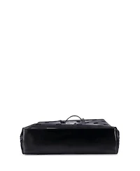 Pre-Owned Prada Large Logo Open Tote Polka Dot Sequined Mesh