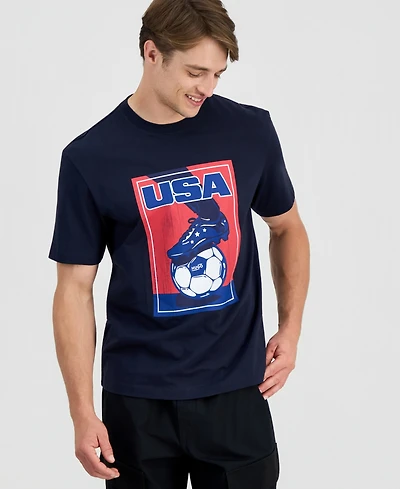 Hugo by Boss Men's Relaxed-Fit Football T-Shirt