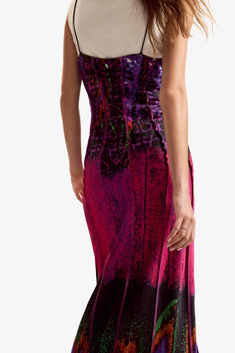 Desigual Women's Combined dress designed by Mr. Christian Lacroix