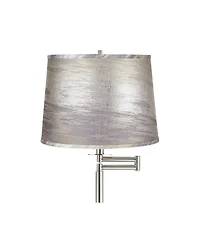 360 Lighting Druckman 60 1/2"H Swing Arm Floor Lamp