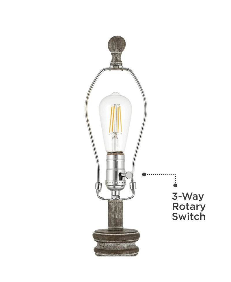 360 Lighting Lockland 31" High Antique Column Table Lamp Set of 2