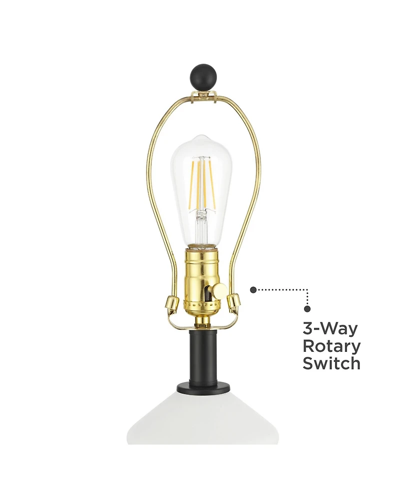360 Lighting Lucy 26 1/2" High Glass Table Lamp Set of 2