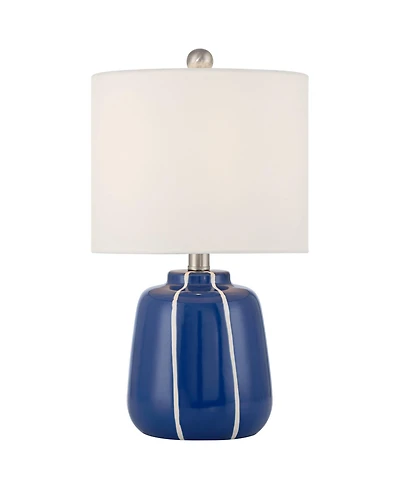 360 Lighting Quinn 18" High Ceramic Table Lamp with Dimmer