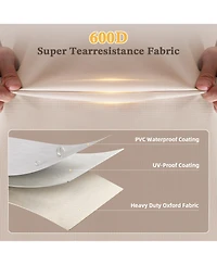 Gymojoy Waterproof Patio Chair Covers, Lounge Deep Seat Cover, Heavy Duty Outdoor Furniture Covers