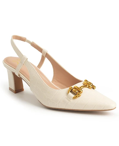 New York & Company Women's Ilona Slingback Heels