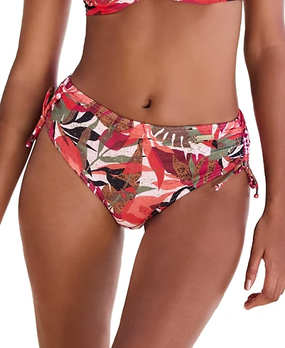 Lascana Women's Tropical Mid Rise Bikini Swimsuit Bottom