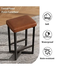gaomon 24.6" Counter Stools Set of 2