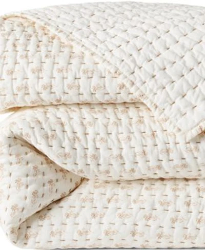 Lands End Printed Seed Stitch Quilt