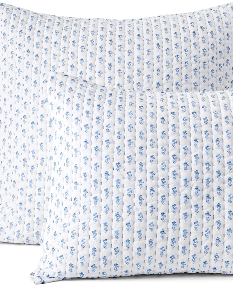 Lands' End Printed Seed Stitch Sham