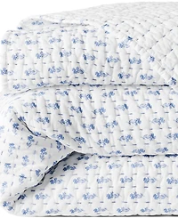Lands' End Printed Seed Stitch Quilt