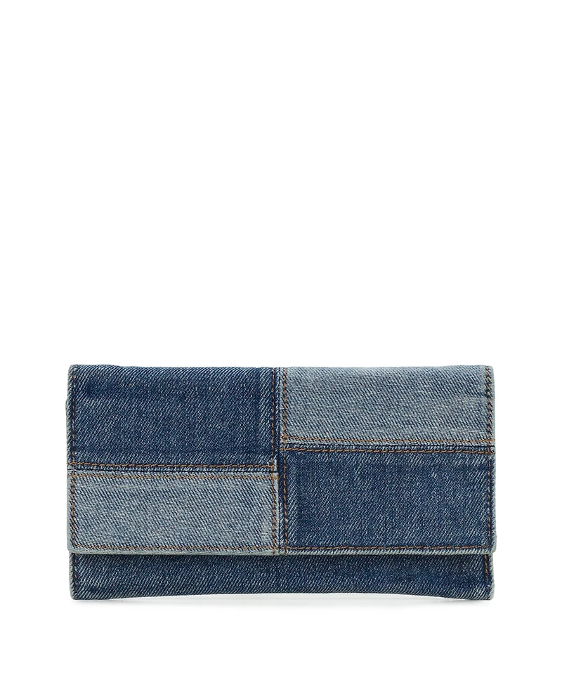 Patricia Nash Terresa Denim Patchwork Wallet