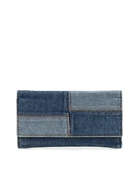 Patricia Nash Terresa Denim Patchwork Wallet