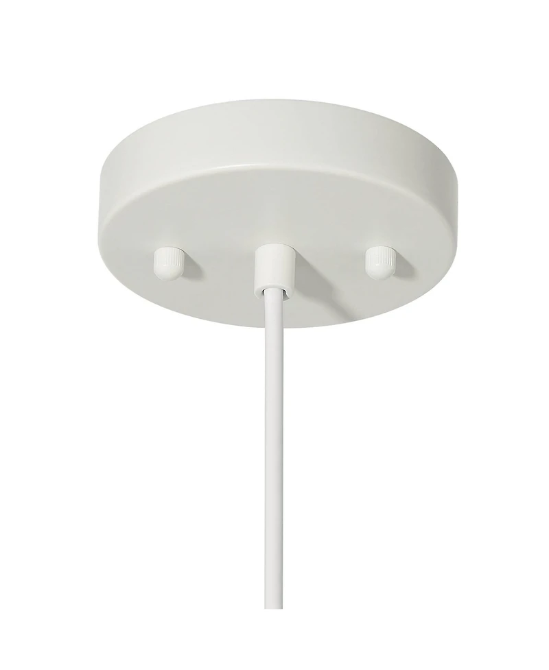 Possini Euro Design Possini Euro Branta 20 1/2"W White Goose Feather Modern Pendant Light