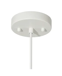 Possini Euro Design Possini Euro Branta 20 1/2"W White Goose Feather Modern Pendant Light