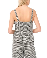 Vince Camuto Women's Sleeveless Button Front Tank Top
