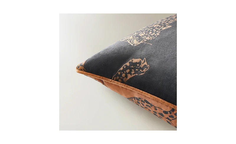Z Gallerie Leopardi Dual Side Pillow