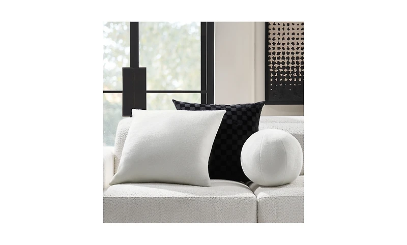 Z Gallerie Maeve Felted Wool Pillow