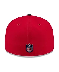 New Era Men's Scarlet/Black San Francisco 49ers 2026 Nfl Draft Pre-Curved 59FIFTY Fitted Hat