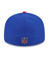 New Era Men's Royal/Red Buffalo Bills 2026 Nfl Draft Pre-Curved 59FIFTY Fitted Hat