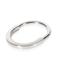 Pre-Owned Tiffany & Co White Gold Lock Ring