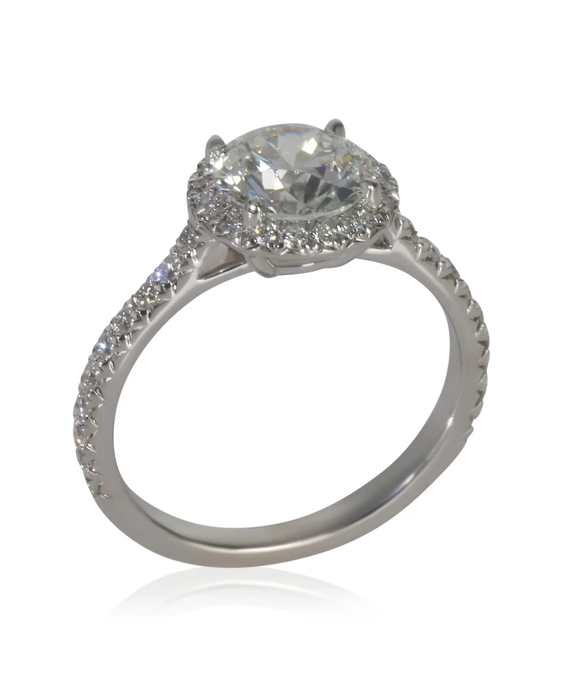 Pre-Owned Tiffany & Co 1.15 ct Round Brilliant Diamond Soleste Engagement Ring
