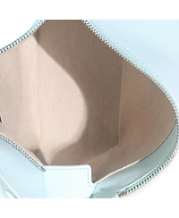 Pre-Owned Loewe Blue Iceberg Classic Calfskin Small Puzzle Edge Bag