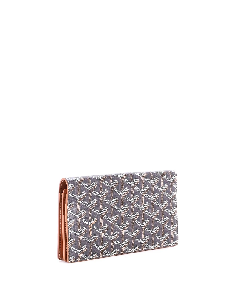 Pre-Owned Goyard Long Richelieu Wallet Coated Canvas