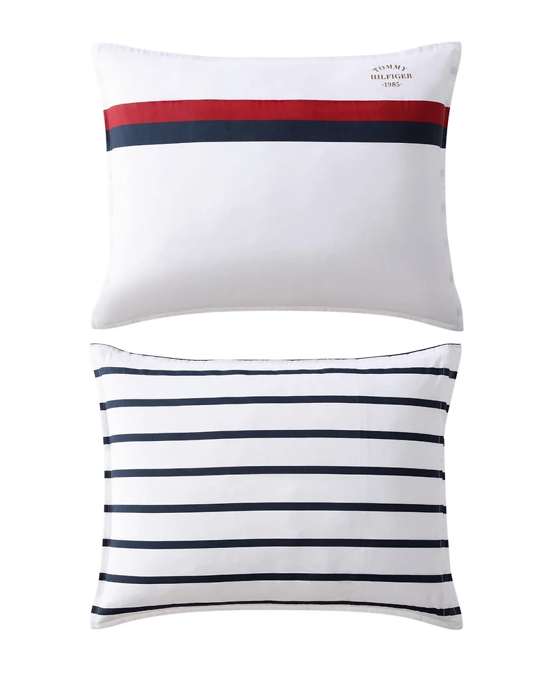 Tommy Hilfiger Classic Stripe 3-Pc. Comforter Set, Full/Queen